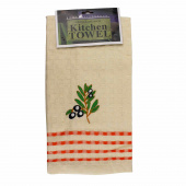 Полотенце кух 43*68см Olive бежевый 100% х/б DVL-984476