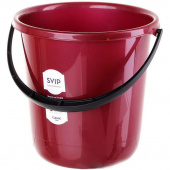 Ведро 7л Rock*n*Roll бордо SV4089
