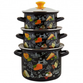 Наб.посуды Сыр-5-1-Экстра корич (1,5л;2,3л;5л)