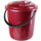 Ведро 7л Rock'n Roll Бордо с кр.SV4090
