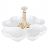 Менажница 4-х секц. ZD20201 19см