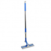 Швабра д/окон HT-1859-1 123*30см, нерж.сталь, пластик PVC/полиэстер