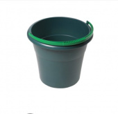Ведро 12л Евро непищевое, черное Радиан  10041201