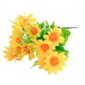 Цветы искусств. HTIC41 Ромашка PVC/полиэстр 36см (кратно 12)