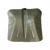 Лопата снег стальная 330*330мм без планки S=0,8мм, D-40      10